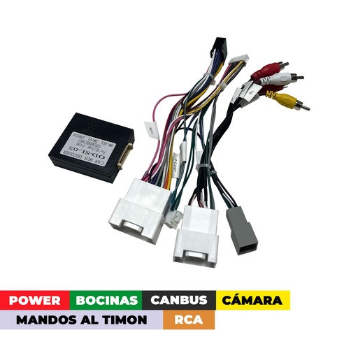 [TK-SL-012] Conector Android  / Mitsubishi / Outlander 2017 / 360