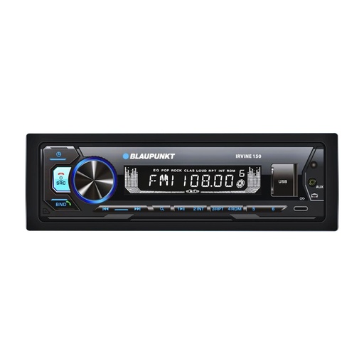 [IRVINE 150] RADIO 1DIN PANTALLA DESMONTABLE/ BT/ ENTRADA USB Y CONTROL REMOTO