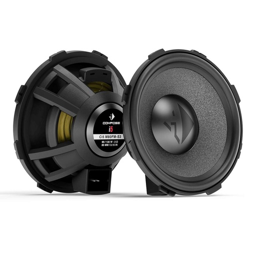 [CI21300] Bocina Midgange 80mm 3" Ci5 M80FM-S3 Helix Compose, FlexMount, 3Ω